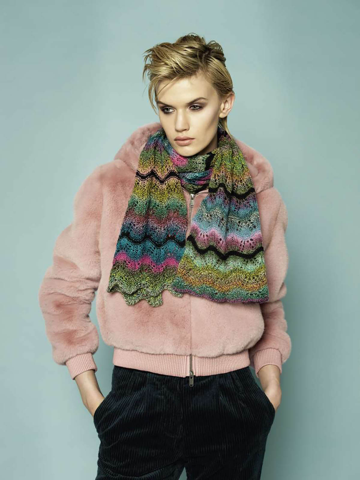 Knit the Cat 11-02 Schal 